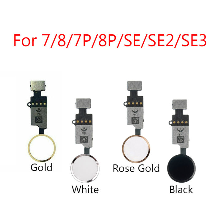 LibiLuxury YF Universal Home Button Flex Cable for iPhone 7 8 Plus 7G 8G 7P 8P SE 2020 SE2 SE3 Menu Keypad Return On Off Fuction Solution