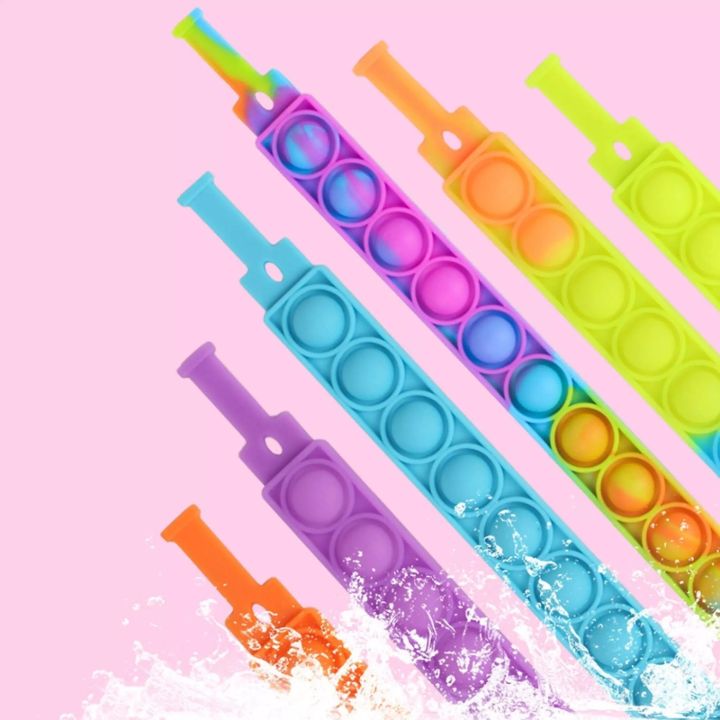 LYZRC Push Pop Bubble Sensory Fidget Bracelet Toy Wearable Stress Relief And Anti-Anxiety Sensory Silicone Wristband Fidget Toys For Kids