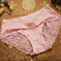 BZEL Women Panties Big Size M-4XL Silk Seamless Panty High Quality Underwear for Girls & Women Briefs. 