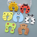 5PCS Cartoon EVA Door Stopper for Baby Safety - Cute Clip Prevents Door Injuries for Kids. 