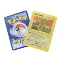 Pokemon Basic Set 1996 Year English Cards Pikachu DIY Game Pokemon Shining Charizard Game Collection Cards Gift Toys. 