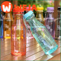 【WEJA】500MLCreative Candy Color Drop-proof Soda Bottle Plastic Frosted Sealed Water Bottle Portable Sports Water Cup Transparent. 
