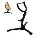 1PCS Pratical Alto Tenor Saxophone Stand Sax Tripod Holder Musical Instrument Accessories. 