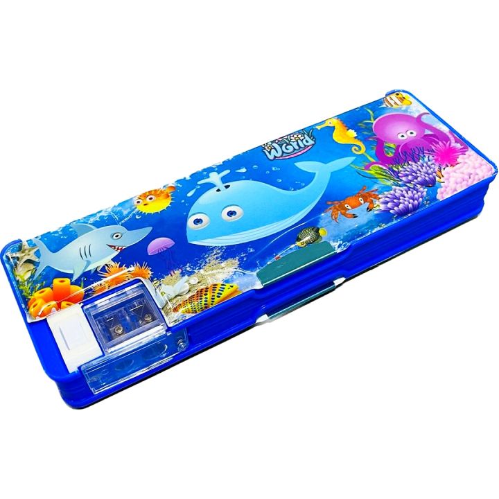 Kids%20pencil%20box%20case%20Magnetic%20Lock%20Pencil%20Box%20with%20Sharpener%20For%20Girls%20&%20Boys%20Pencil%20Case%20stationary%20-%20Image%204