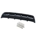Universal Car Rear Bumper Lip Diffuser 6 Fin Shark Fin Style Car Back Bumper Spoiler Lip. 
