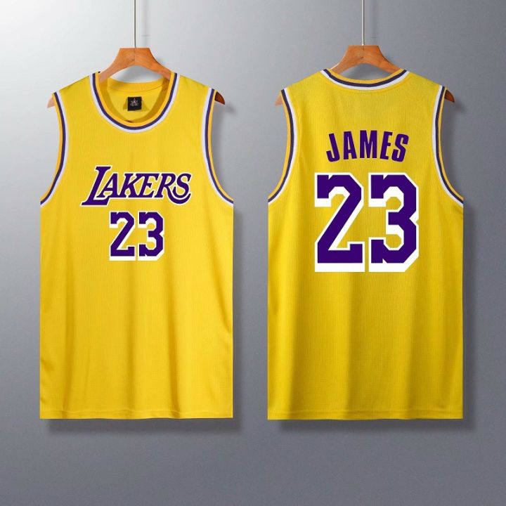 Lakers%20No.%2024%20Kobe%20Jersey%20No.%2023%20James%20Basketball%20Jersey%20Competition%20Training%20Men's%20Basketball%20Uniform%20Printing%20Character%20Customization%20-%20Image%204