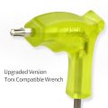 JSHOU BIKE T25 P Handle Torx Wrench Disc Brake Screw Removal Tool Professional Screwdriver Repair Accessories Bike. 