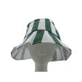 Anime Bleach Urahara Kisuke Hat Cosplay Unisex Dome Green White Striped Fisherman Cap Sunhat Costumes Accessories. 
