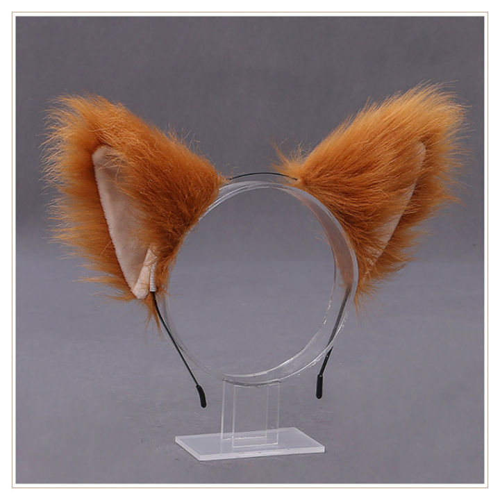 Cute%20Cat%20Fox%20Fur%20Ear%20Hair%20Hoops%20Night%20Hairband%20Headbands%20Hair%20Cat%20Ear%20Hair%20Band%20-%20Image%202