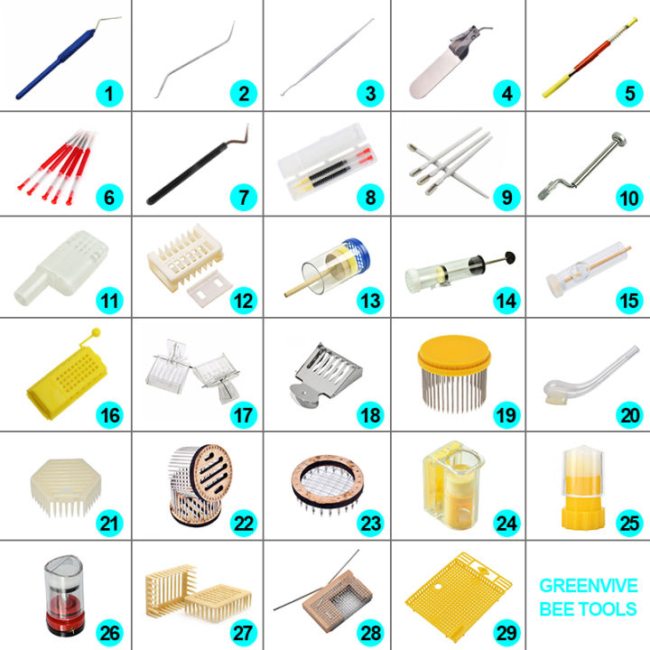 Beekeeping Queen Rearing Tool Queen Bee Grafting Tool Queen Cage ...