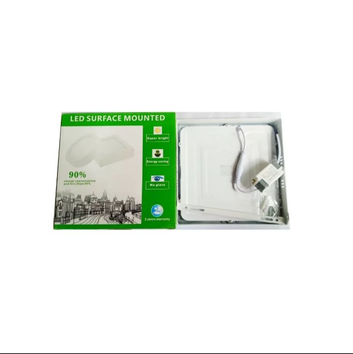 12W%20Square%20Square%20LED%20Panel%20Light%20Surface%20Mounted%20LED%20ceiling%20Slab%20Light%20Downlight%20White%20+%20LED%20Driver%20-%20Image%203