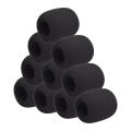 NYT 10Pcs Microphone Foam Windshield Windscreen Noise Reduction Sponge Mic Cover For Handheld Condenser Microphone. 