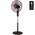Richsonic Stand Fan - Black. 