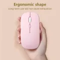 【ThinkWay】Rechargeable Wireless Mouse For Microsoft Surface Pro 9 5G 2022 8 X 13 inch 7 Plus 6 5 4 12.3" Portable Magic Silent Mice Mobile Phone Office Gaming Mouse for Surface Go 3 2 2020. 