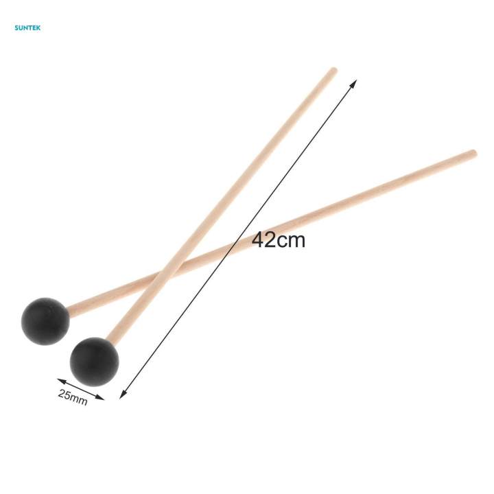 2x%20Marimba%20Mallets%20with%20Wooden%20Handle%20Percussion%20Instrument%20Kit%20Beater%20Rubber%20Mallet%20Percussion%20Xylophone%20Bell%20Mallets%20for%20Practitioners%20-%20Image%203