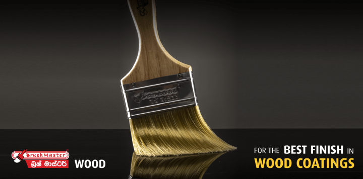 JAT Brush Master Wood Paint Brush Ergonomically designed handle  Lesser time and paint consumption