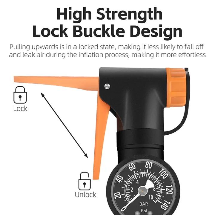 WEST%20BIKING%20Portable%20Bike%20Pump%20with%20Guage%20120PSI%20High%20Pressure%20Hand%20Pump%20Lightweight%20Air%20Inflator%20for%20Bike/E-Bike/Motocycle/Cars%20Fit%20AV/FV%20-%20Image%205