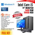 Core i5 H81 4TH GEN Desktop Computer 4GB / 8GB /16GB RAM 500GB. 
