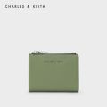 CHARLES AND KEITH Simple Ladies Wallet With Card Storage. 