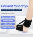 Adjustable Drop Foot Brace Foot Up AFO Brace Unisex Fits for Right/Left Foot Orthosis Ankle Brace Support, Improve Walking Gait. 