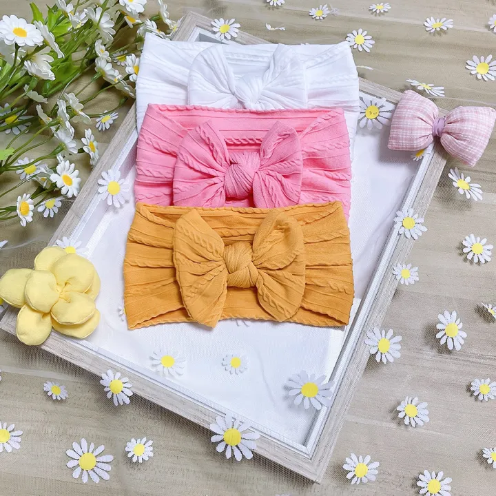 3Pcs/Set%20Cute%20Bowknot%20Baby%20Headband%20Soft%20Nylon%20Elastic%20Newborn%20Infant%20Hairband%20Solid%20Color%20Girls%20Hair%20Band%20Baby%20Hair%20Accessories%20-%20Image%203