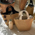 【Dream Sailing Store 】Elegant Straw Handbag Women Holiday Beach Casual Tote. 