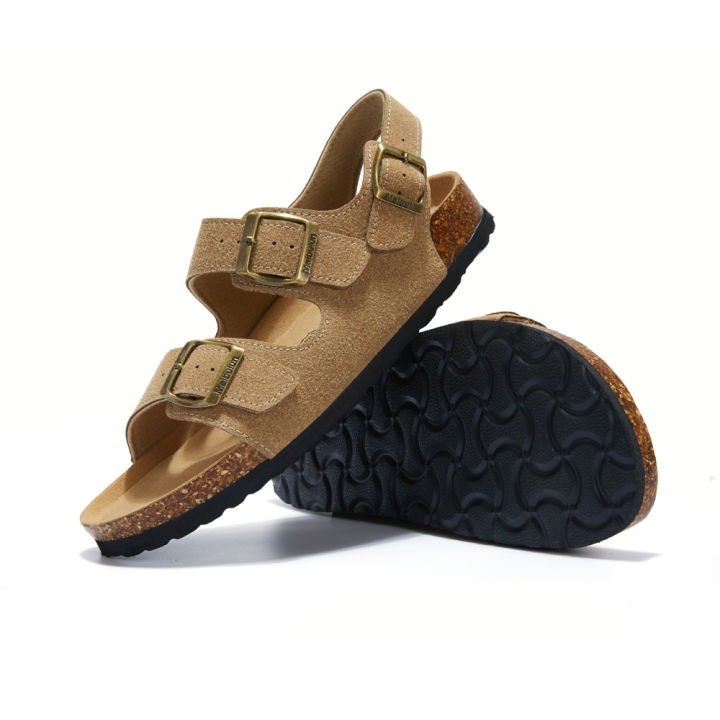 Maibulun%20Birkenstock%20Cork%20Slippers%20Flat%20Roman%20Sandals%20Frosted%20Summer%20Beach%20Men%20and%20Women%20All-MatchingH36%20-%20Image%202