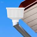 Rainwater Downspout Drainage Connector ,Rainwater Collector,Universal Rainwater Collection System, PVC Rain Downspout Connector for Yard. 