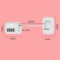【Fullyoung_520 Store】Upgraded Password Window Lock Child Safety Baby Protection Children Fridge Door Cabinet Limiter. 