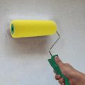 8inch Wall Paint Roller Brush Portable Sponge Painting Roller with Handle Home Room Decorative Wall Paint Painting Tools. 