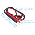 New 1 Pair 70cm Probe Multimeter Test Lead 1000v 10a Wire Pen Cable For Digital Meter Needle Tip Meter Test Leads. 