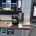 Phomemo M108 Portable Label Sticker Printer,Bluetooth Inkless Thermal Printer. 