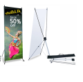 X stand banner Flex Standee Display Stand 2x5 feet for Marketing Promotions Flex Standee X Display Stand without Pana Flex. 