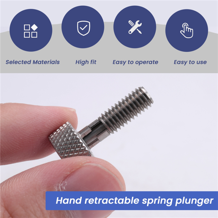 Hand Retractable Spring Plunger Release Pins for Rolling Toolbox B ...