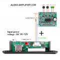 Bluetooth Car Kit Mp3 Player Decoder Board Module Bt 5.0 Support Fm Tf Usb 3.5 Mm Aux Audio Adapter For Speaker. 