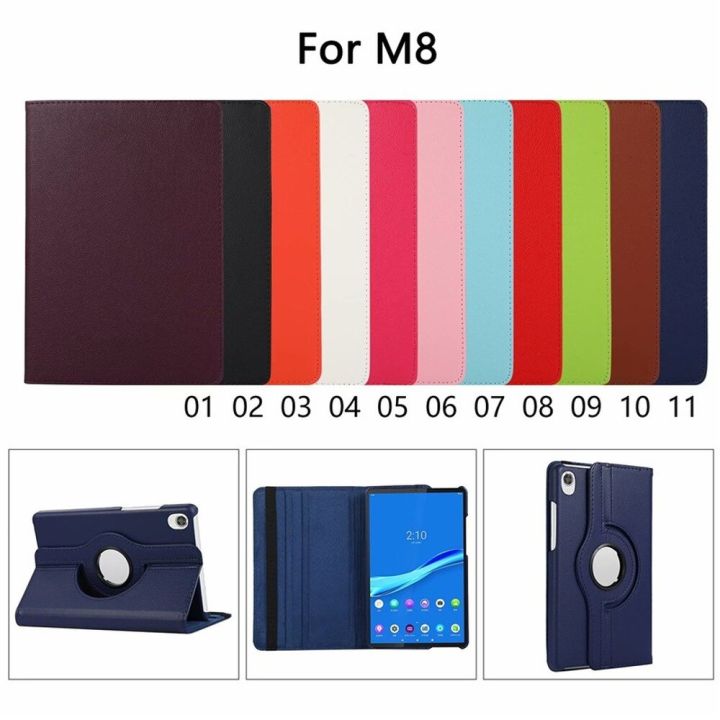 For%20Lenovo%20Tab%20M8%20TB-8505F%20Case%20%EF%BC%8CMagnetic%20Ultra%20Slim-fit%20PU%20Leather%20Case%20with%20Folding%20Stand%20Anti-Scratch%20Protection%20Smart%20Cover%20360%20Degree%20Rotating%20Stand%20Tablet%20Cover%20For%20Lenovo%20Tab%20M8%20FHD%20TB-8705%20HD%20TB-8505FS%20Cover%20Case%20-%20Image%203