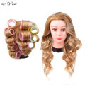 Myyeah 6Pcs/Set Hair Roller Multiple Size Natural Curls Bang Curlers Self-adhesive Roller Fluffy Hair Home Use Styling Tools. 