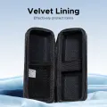 UGREEN M2 SSD Case Storage Case SSD Enclosure Bag Multi-function Storage Data Cable Storage HDD Case Bag Waterproof Travel Storage Package for SSD Case Laptop Accessories EVA+PU Hard Drive Case Bag SGS Certification. 