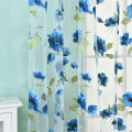 Romantic Bedroom Window Flower Pattern Sheer Curtain Room Divider Home Decor. 