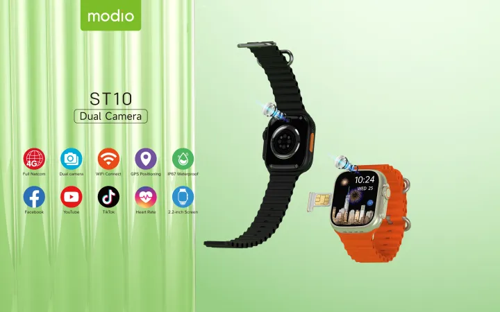 Modio%20ST10%204G%20Smart%20Watch%20Dual%20Camera%20with%203%20Pairs%20Straps%20-%20Image%204
