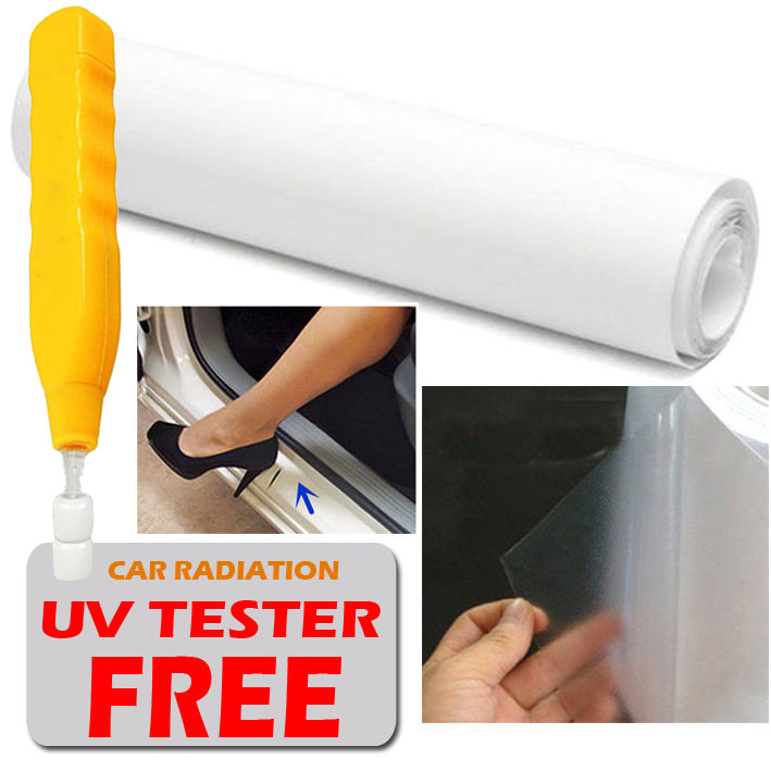 Car Paint Protection Sticker Transparent Matte 30x120cm | Daraz.lk