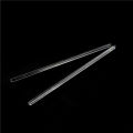 2pcs Lab Use Stir Glass Stirring Rod Laboratory Tool 6*200mm Dounp. 