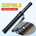 Baseball Bat Flashlight Super Bright LED Torch High Rechargeable Tactical Flashlight 18650 Self Defense Zoomable Waterproof Lamp. 