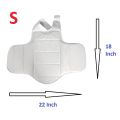 Karate Chest Guard Vest Kick Boxing Body Protector Martial Arts. 