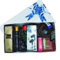 New Mens Celebration Gift Set With Wallet, Belt, Perfume, Music Earphone, Rose / Festival Birthday Business Anniversary Present Sets / Men's Gift Box Set / Valentine's Day Gift Basket Package for Him/Men/Boy/Husband/Bestie/ Lover. 