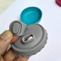 6 Pack Can Protector Lid or Covers Reusable Silicone Beverage Can Lids for Standard Soda/Beverage/Beer Cans with Resealable Nozzle. 