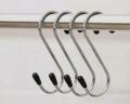 RUBBER END S HOOKS Large Stainless Steel Storage Loop Hangers HEAVY DUTY. 