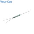 【100%-original】 10 pcs Reed Switch 3 pin Magnetic Switch Normally Open and Normally Closed Conversion 2.5X14MM NO NC. 