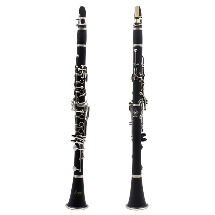 SLADE Bb Clarinet 17 Keys Bakelite Wooden Professional Woodwind Instrument Tenor Clarinet With Box