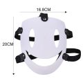 【hot】 Japanese Anime Cosplay High-Rise Invasion Cosplay Mask Neon Luminous LED Party Mask Samurai Costume Props. 